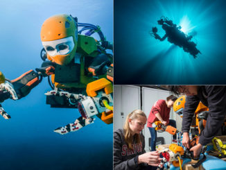 Podwodny humanoidalny robot